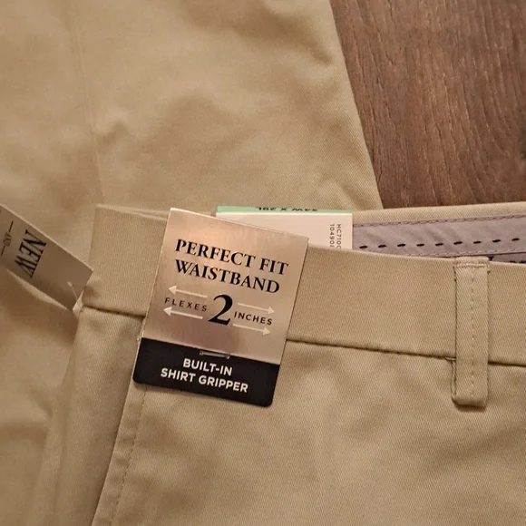 Haggar iron free premium dress khaki sz 34 29 brand new with Tag - Picture 5 of 6